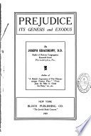 Cover of Prejudice