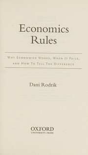 Cover of Economics Rules