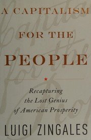 Cover of A capitalism for the people