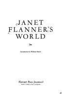 Cover of Janet Flanner's world