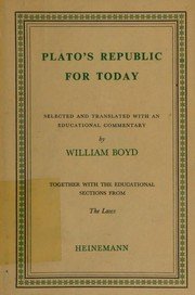Cover of Plato's Republic for today