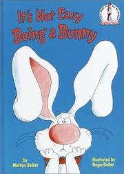Cover of It's not easy being a bunny