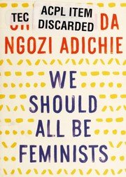 Cover of We Should All Be Feminists