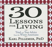 Cover of 30 Lessons for Living