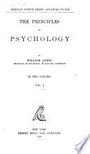 Cover of The Principles of Psychology