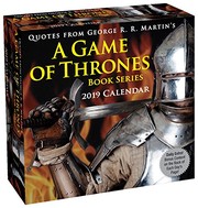 Quotes from George R. R. Martin's A Game of Thrones Book Series 2019 Day-to-Day