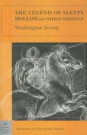 Cover of The Legend of Sleepy Hollow and Other Writings
