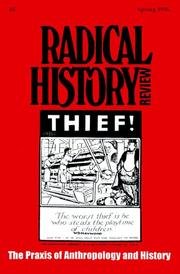 Cover of Radical History Review