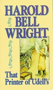 Cover of That printer of Udell's