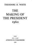 The Making of the President, 1960 Cover