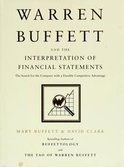 Warren Buffett and the interpretation of financial statements