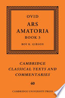 Ovid: Ars Amatoria, Book III