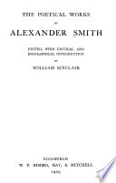 The Poetical Works of Alexander Smith Cover