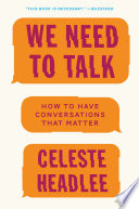 We Need to Talk Cover
