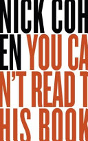 You Can't Read this Book Cover