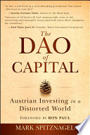 The Dao of Capital Cover