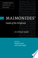 Maimonides' Guide of the Perplexed