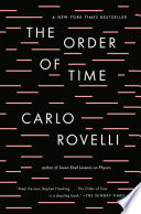 The Order of Time Cover