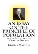 An Essay on the Principle of Population Cover