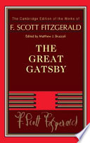 F. Scott Fitzgerald: The Great Gatsby Cover