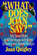 What Does Joan Say? Cover