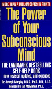 The Power of Your Subconscious Mind Cover