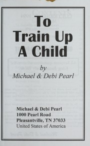 To train up a child