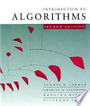 Introduction To Algorithms Cover