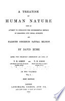 A Treatise of Human Nature Cover